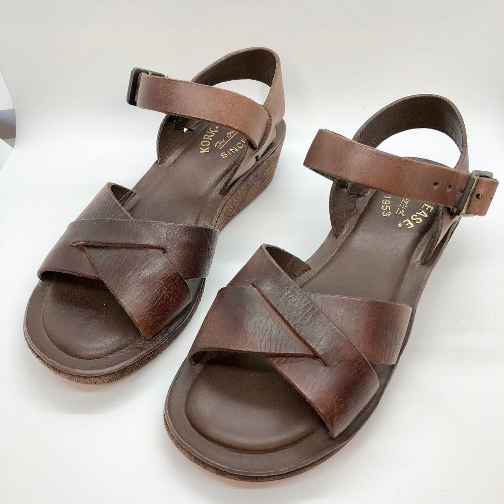 Vintage Kork-Ease Dark Brown Size 6